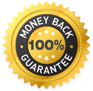 100% 60DAYS MONEY BACK GUARANTEE